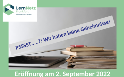 Bald startet das Lern-Netz Frankfurt!